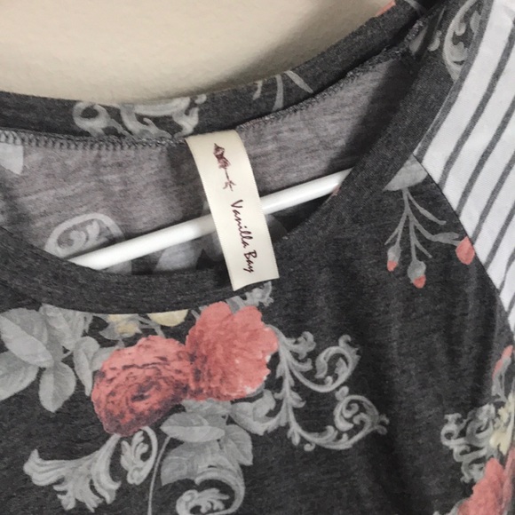 Vintage Paisley Raglan Top - Picture 4 of 4